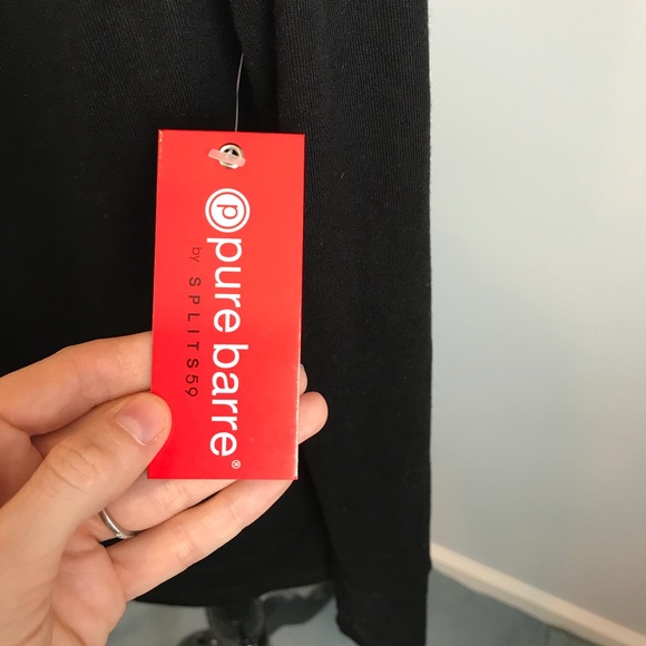 Pure Barre pullover with open back size small NWT - Picture 4 of 4
